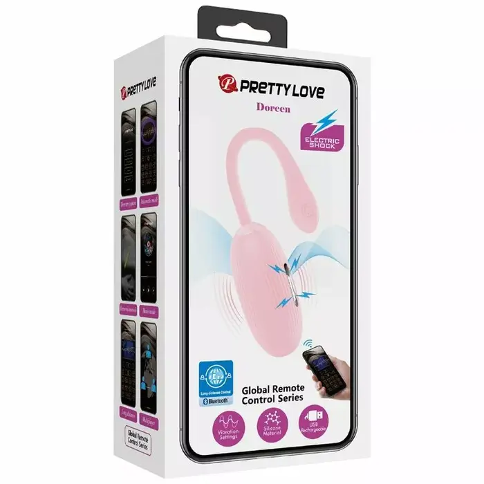 Pretty Love Doreen Pink — Rechargeable Vibrating Egg Photo 12