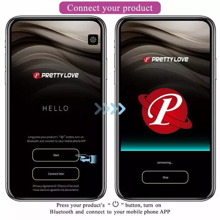 Вибратор pretty love Jayleen — силикон, управление через приложение Photo 12