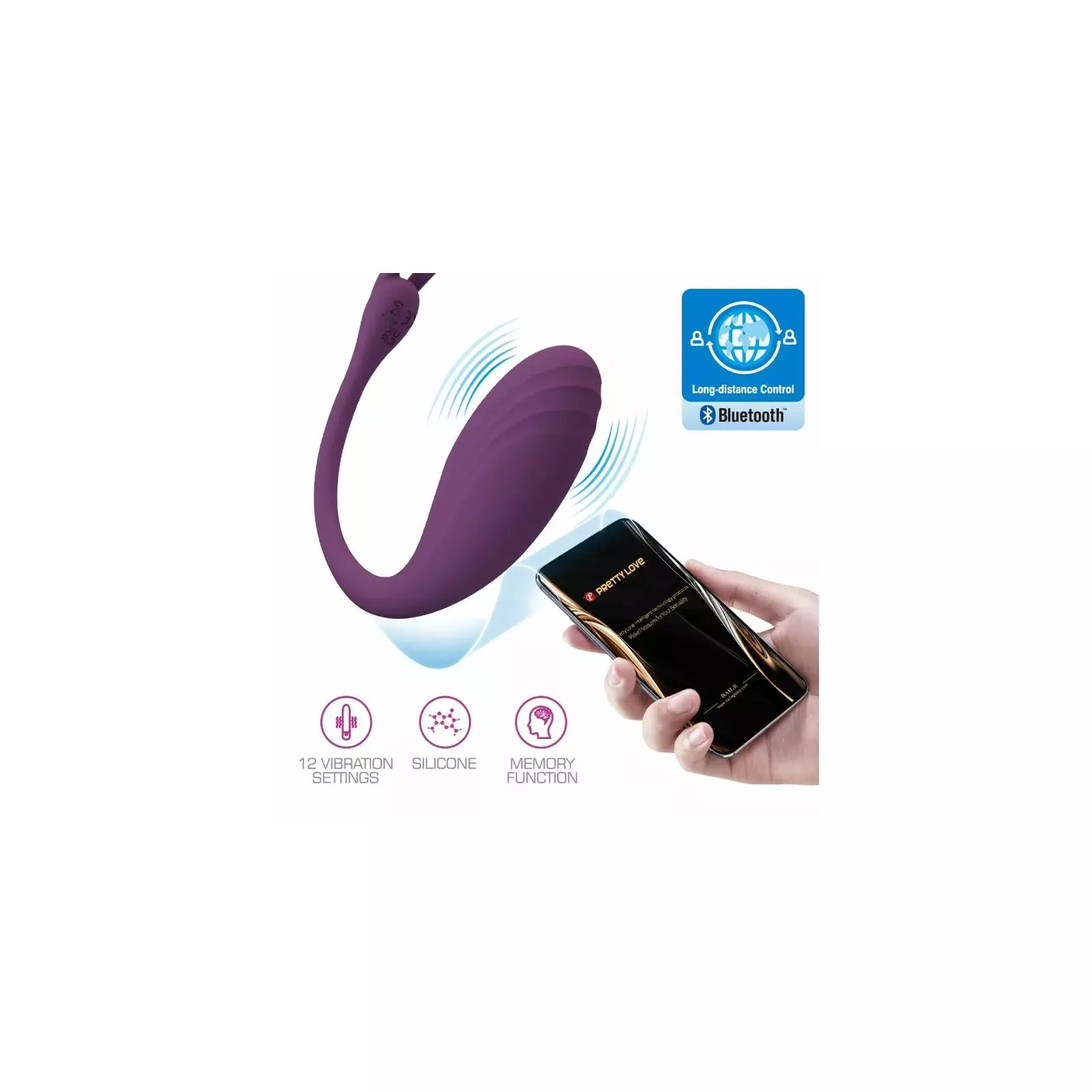 PRETTY LOVE CATALINA Vibrator with App Remote Control Photo 9