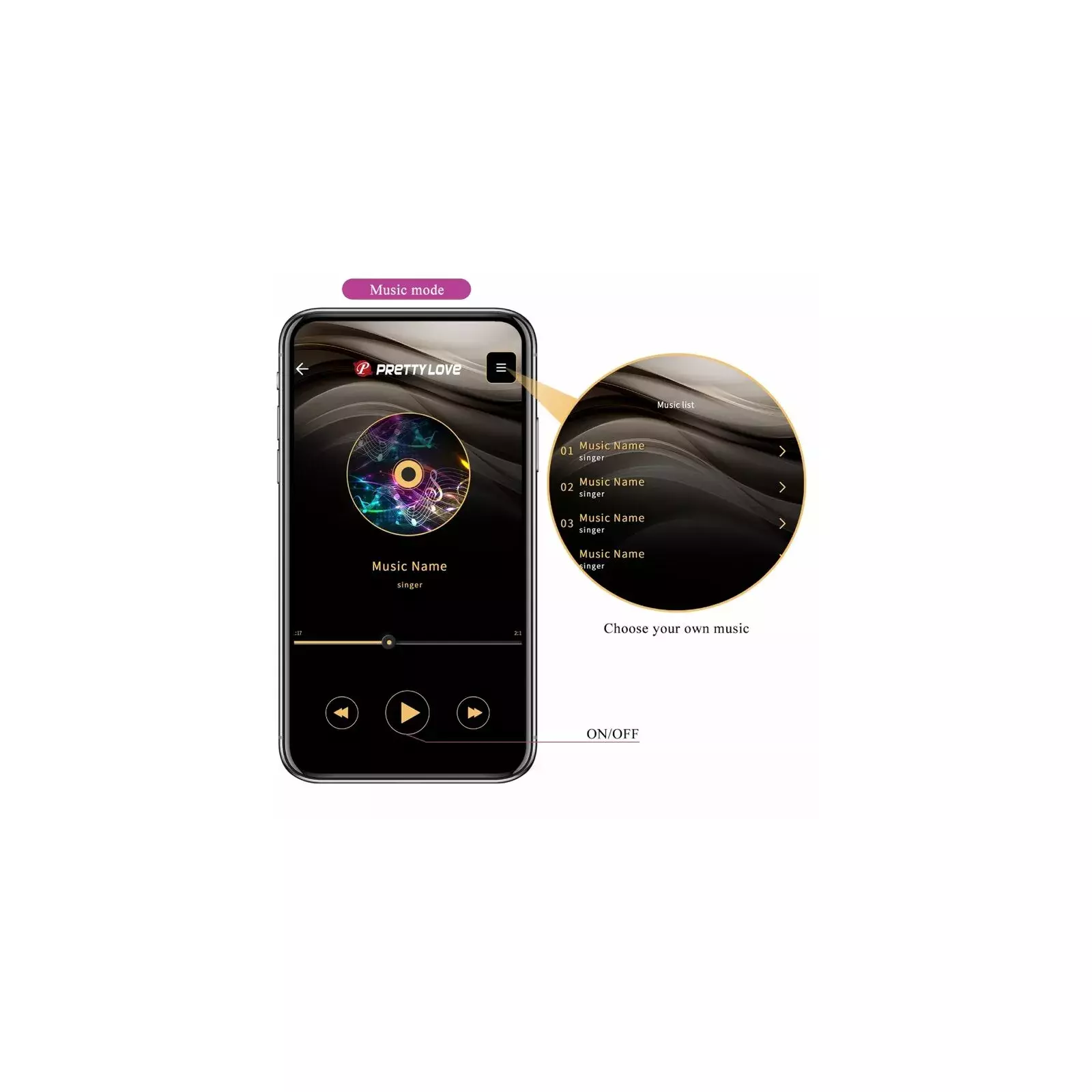 PRETTY LOVE CATALINA Vibrator with App Remote Control Photo 16