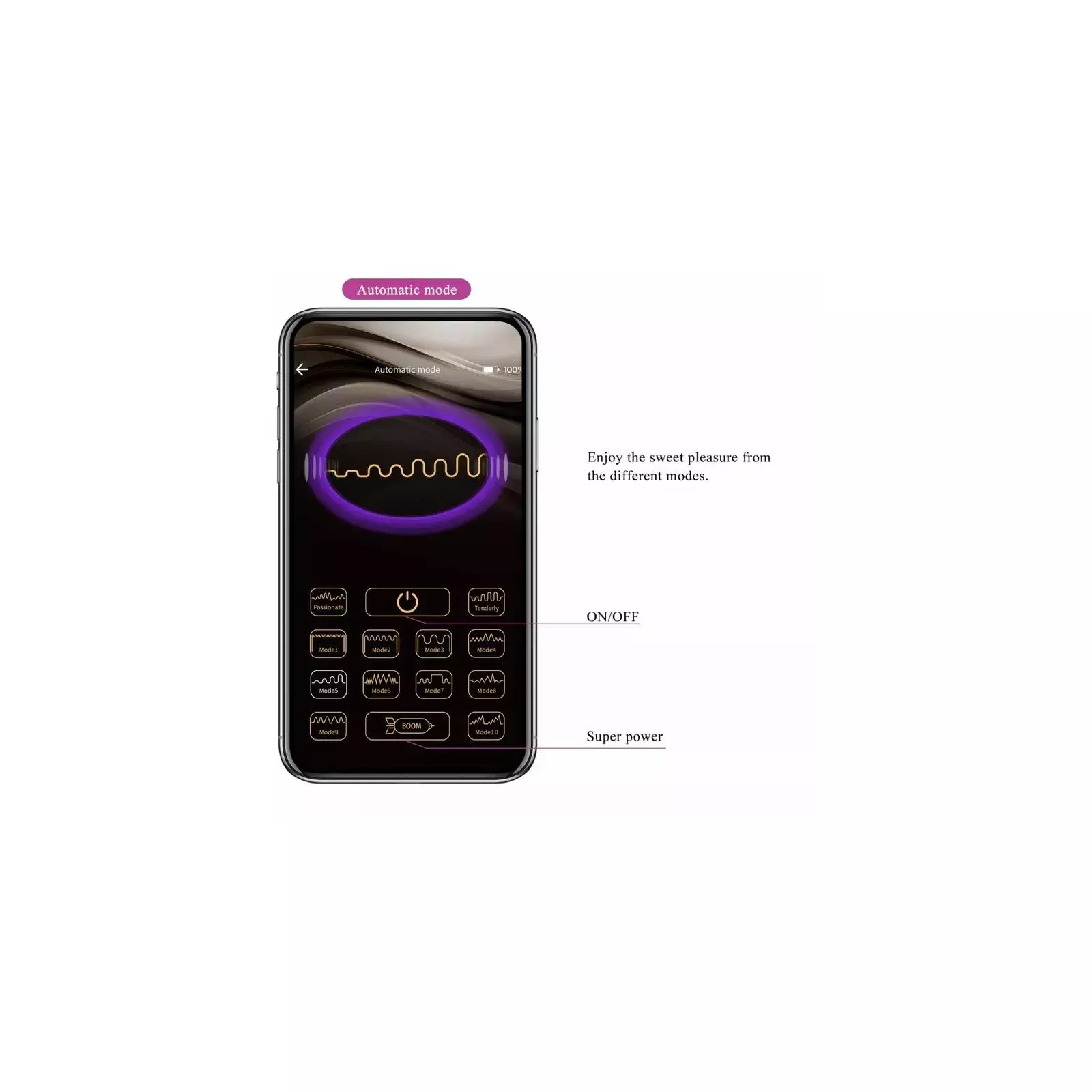 PRETTY LOVE CATALINA Vibrator with App Remote Control Photo 17