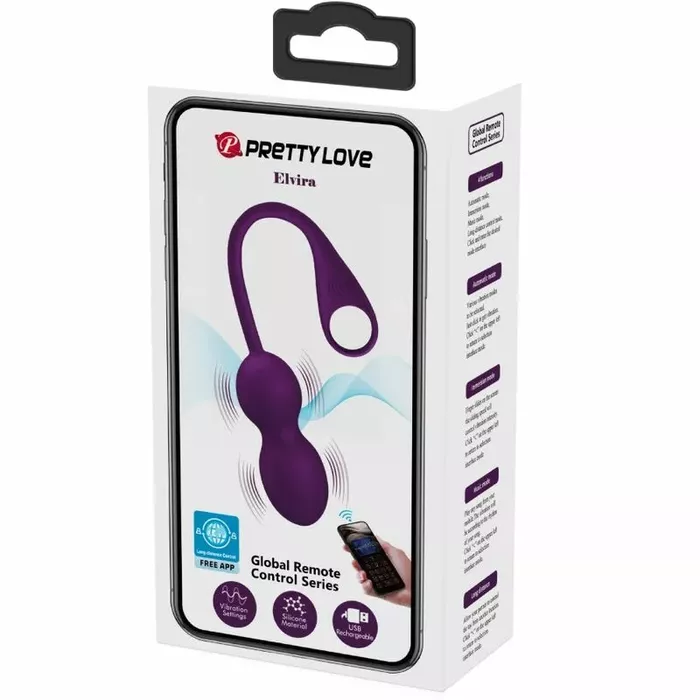 Kegel balls pretty love Elvira — app remote control Photo 6