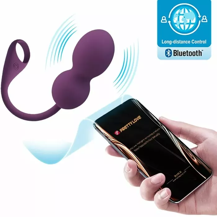 Kegel balls pretty love Elvira — app remote control Photo 15