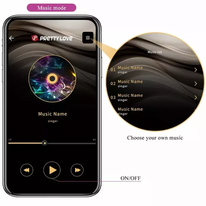Kegel balls pretty love Elvira — app remote control Photo 16