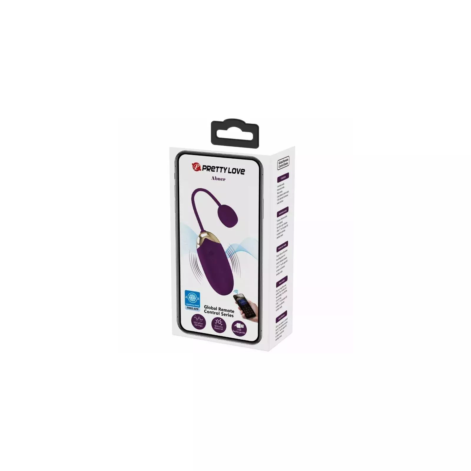 Vibrators, PRETTY LOVE - ABNER APP PURPLE, D-238748 Photo 8