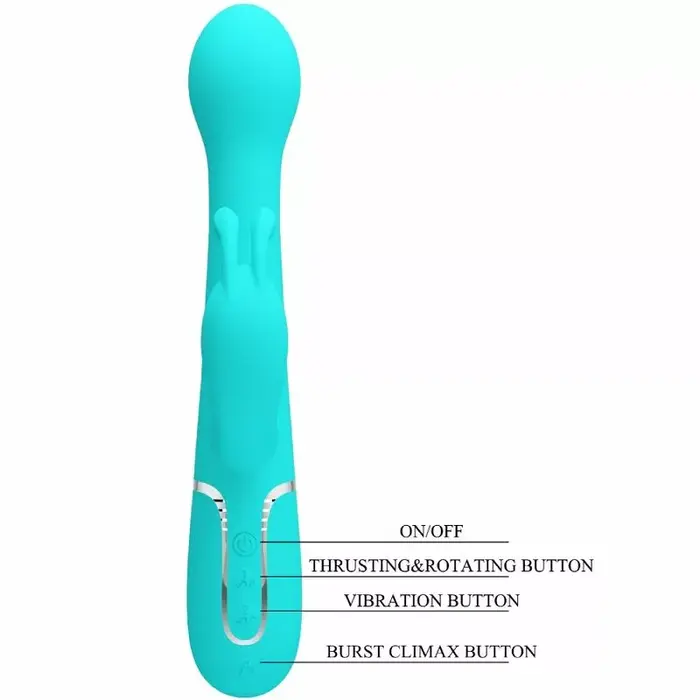 Vibrator pretty love DEJON Rabbit 3-in-1 Photo 8
