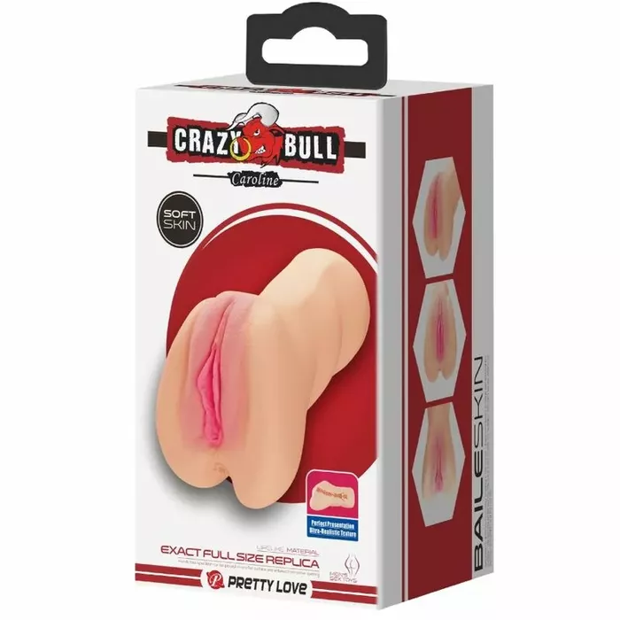 Masturbators Crazy Bull Caroline — silikona, maksts forma Photo 8