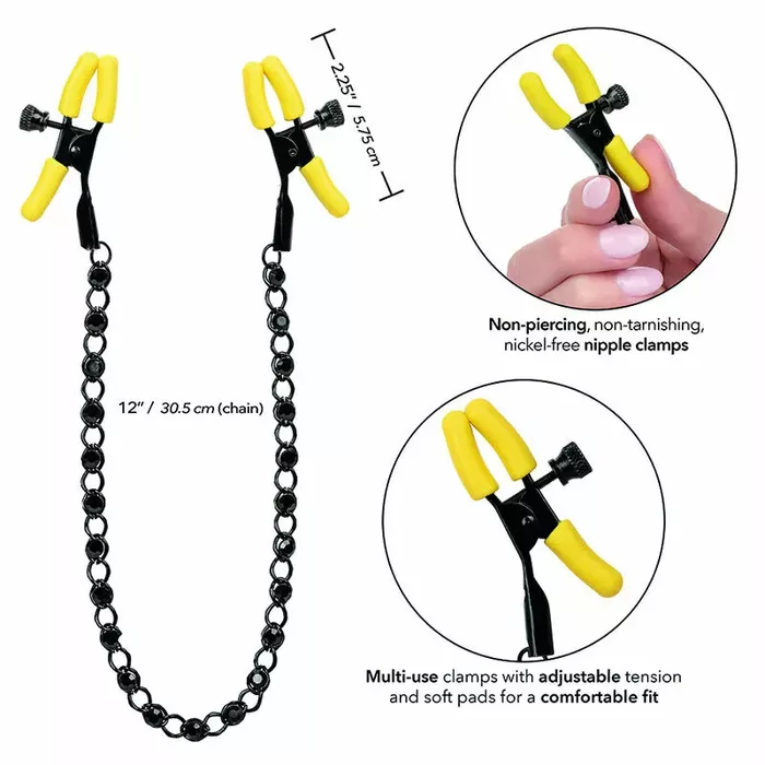 Nipple clamps CalExotics Boundless Photo 6