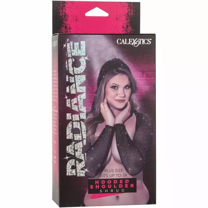 Накидка с капюшоном RADIANCE Hooded Shrug Plus Size Photo 4