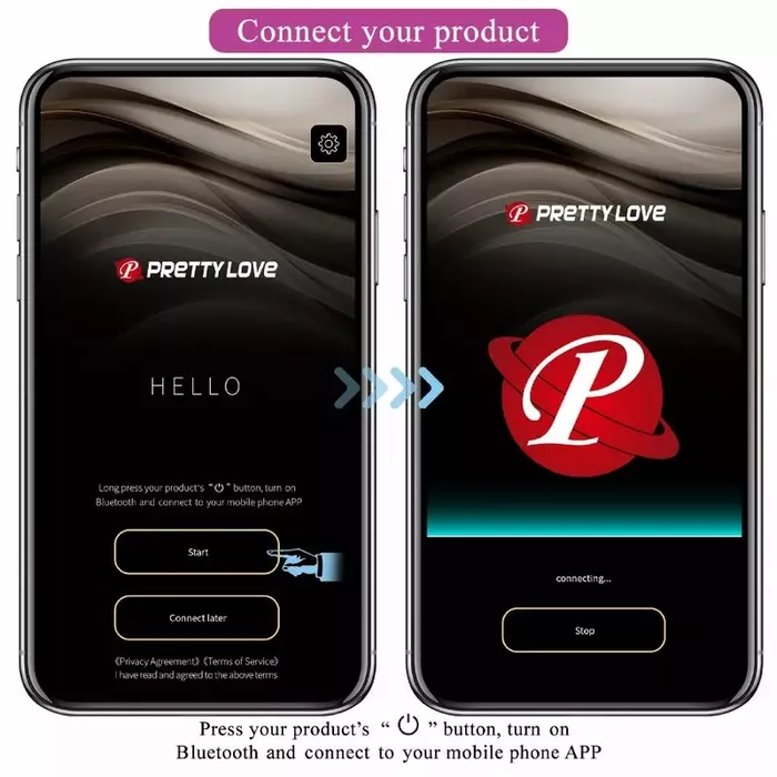 Вибратор pretty love Billy — силикон, пульт Photo 12