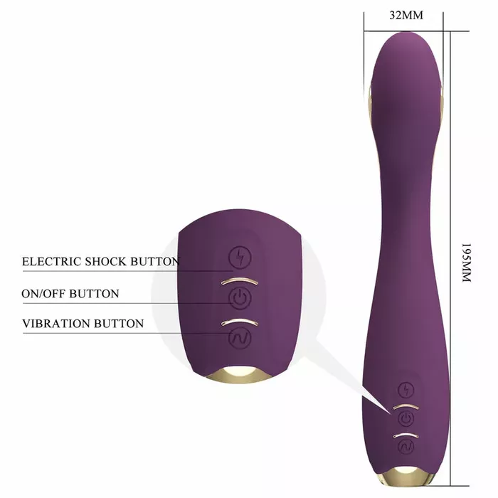 Vibrator pretty love Hector — app-controlled electroshock Photo 4