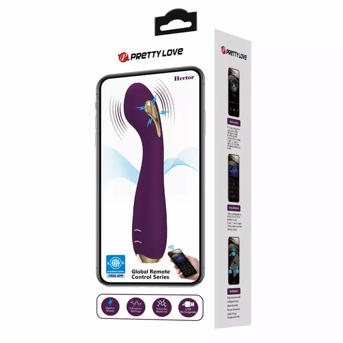 Vibrator pretty love Hector — app-controlled electroshock Photo 6