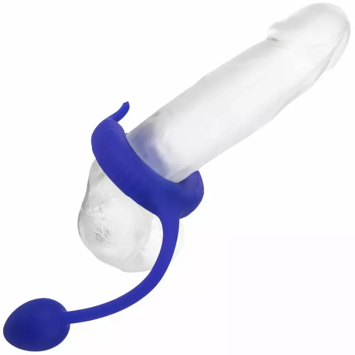 Cock ring ADMIRAL — weighted blue model Photo 5