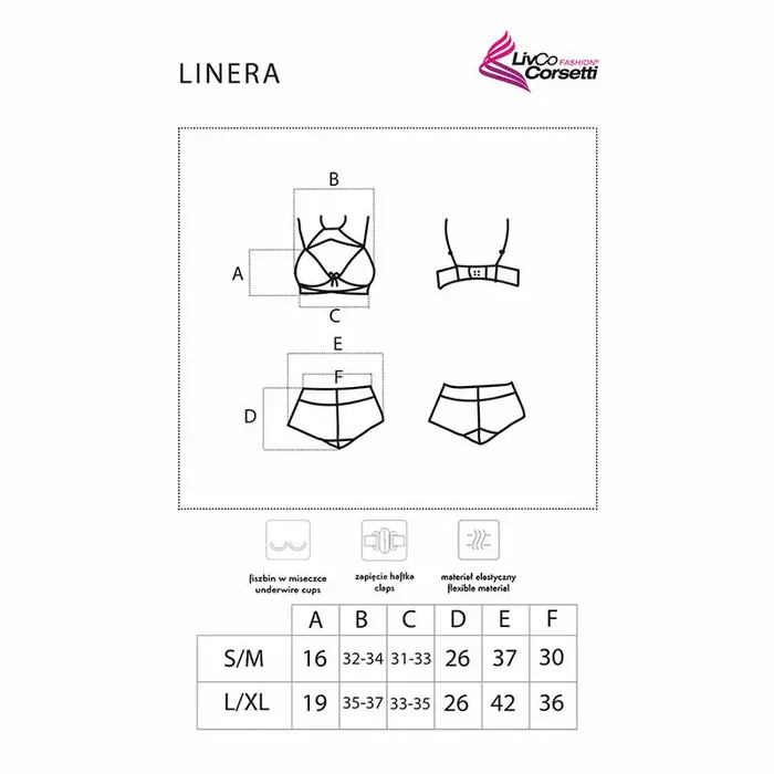 Bra and panty set LIVCO Linera for the Senses Photo 5