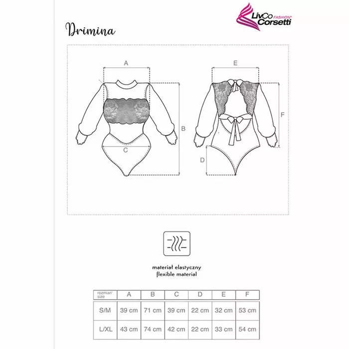 Women's fitted body LIVCO Drimina LC90690 Photo 4