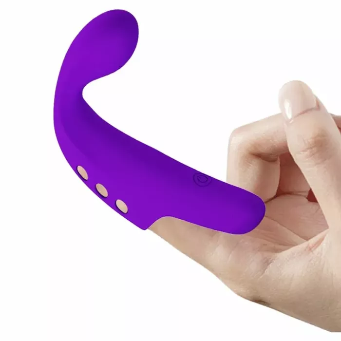 Pirksta vibrators pretty love Gorgon Purple Photo 6