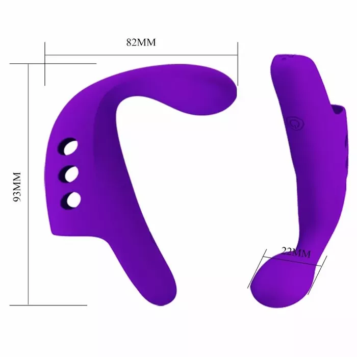 Pirksta vibrators pretty love Gorgon Purple Photo 7