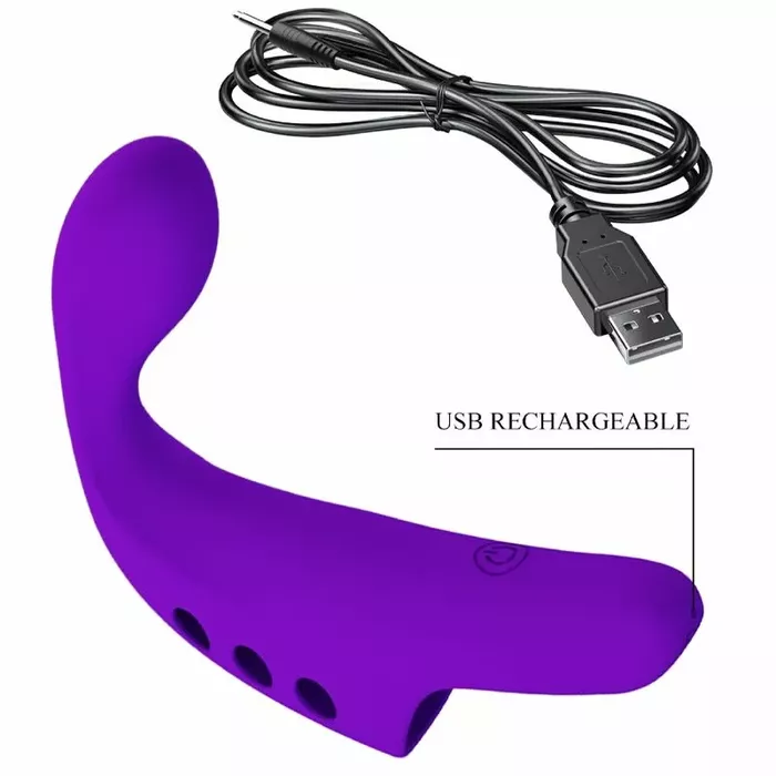 Pirksta vibrators pretty love Gorgon Purple Photo 9
