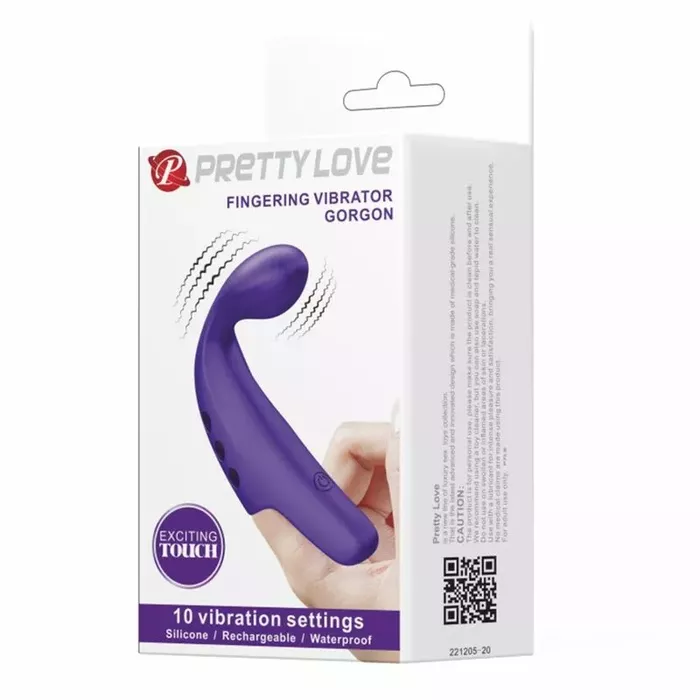 Pirksta vibrators pretty love Gorgon Purple Photo 10