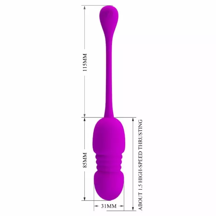 Vibrating egg pretty love Callie Purple Photo 5