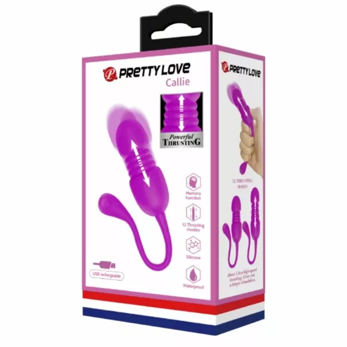 Vibrating egg pretty love Callie Purple Photo 7