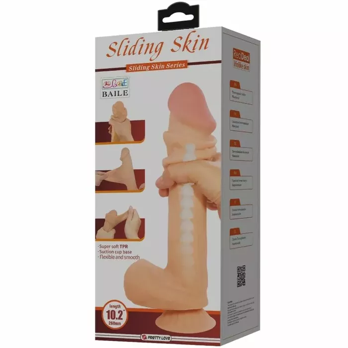 Realistic Dildo pretty love — Sliding Skin, 26 cm Photo 7