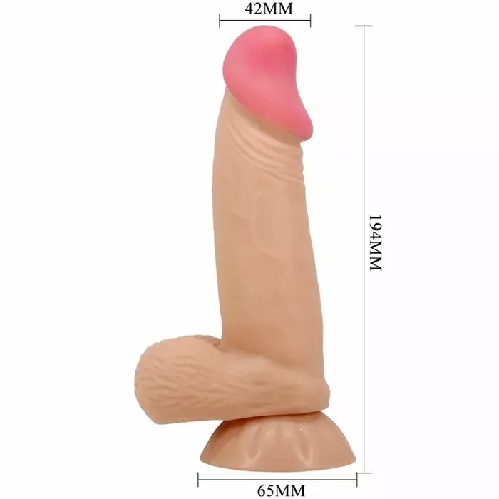 Dildo pretty love Sliding Skin Series 19.4 cm Photo 6