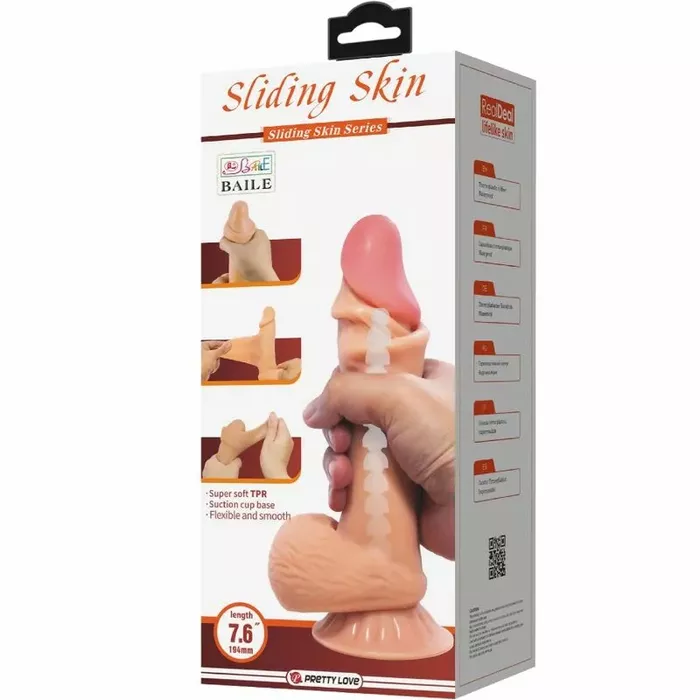 Dildo pretty love Sliding Skin Series 19.4 cm Photo 7
