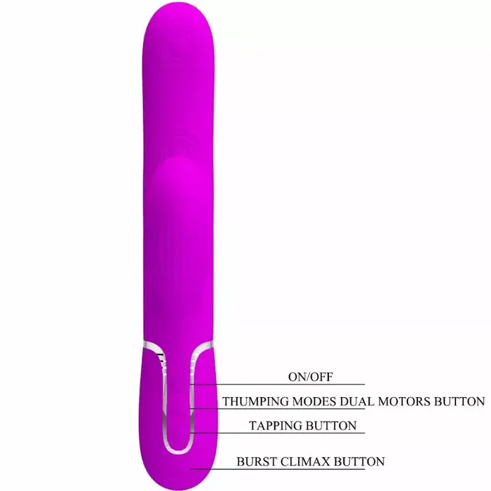 G-spot вибратор Pretty Love Perlita 3‑в‑1 Photo 8