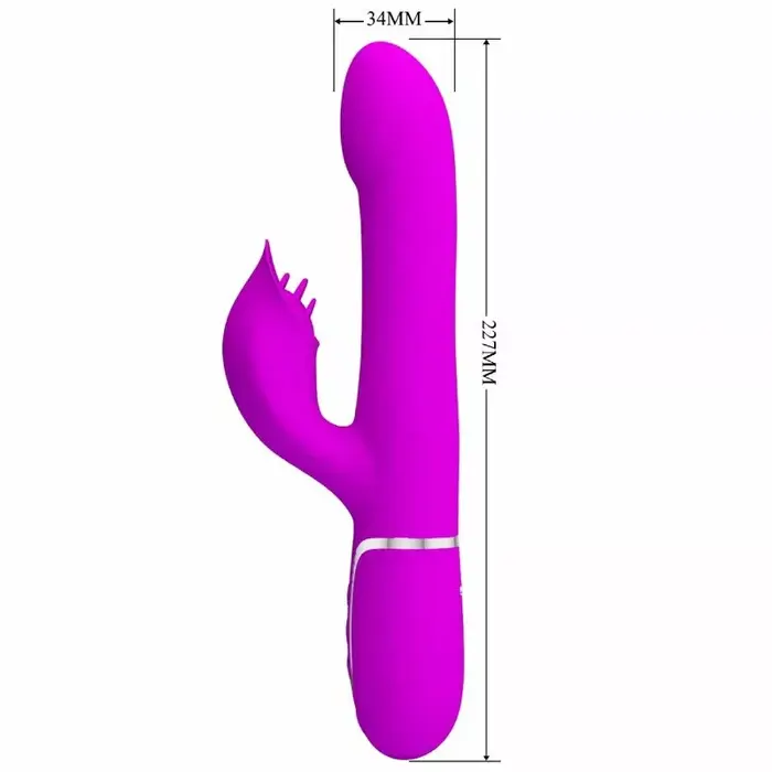 pretty love Rabbit Pearls Violet dual-stimulation rabbit vibrator Photo 7