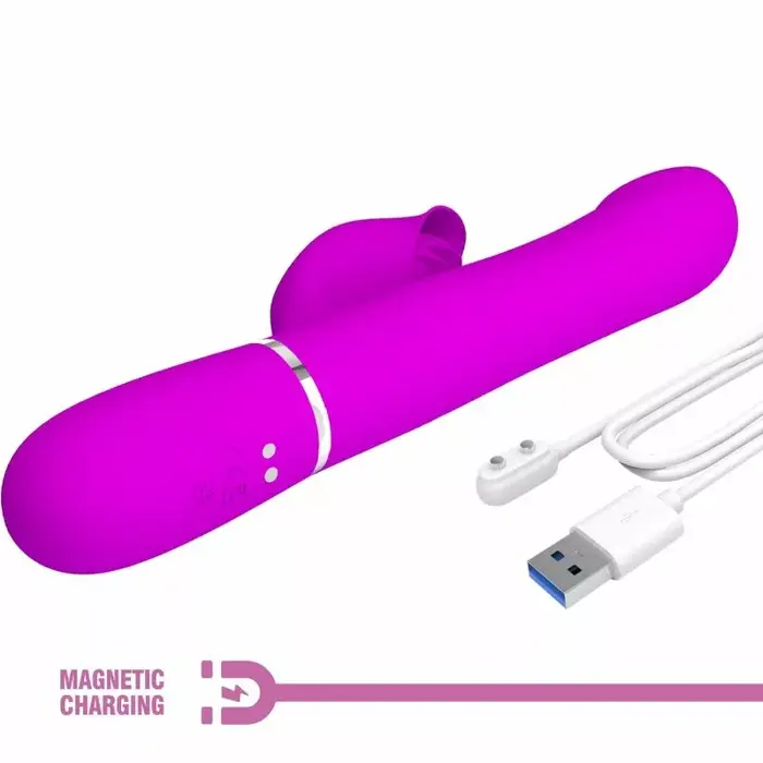 pretty love Rabbit Pearls Violet dual-stimulation rabbit vibrator Photo 9