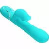 Вибратор pretty love Rabbit Vibrator Pearls Aqua Green Photo 4