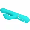 Вибратор pretty love Rabbit Vibrator Pearls Aqua Green Photo 6
