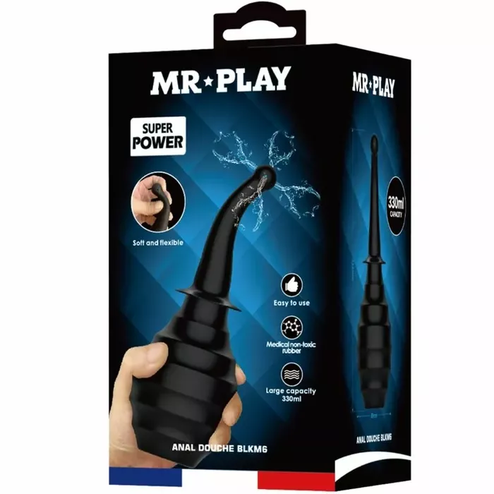 Anal douche MR PLAY BLKM6 Super Power Photo 7
