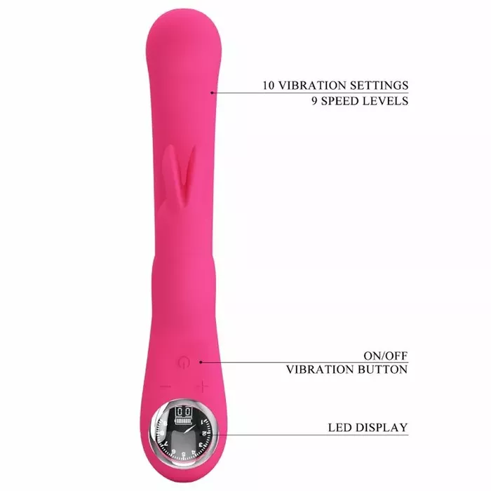 Vibrator pretty love Lamar Rabbit — dual-stimulation Photo 8