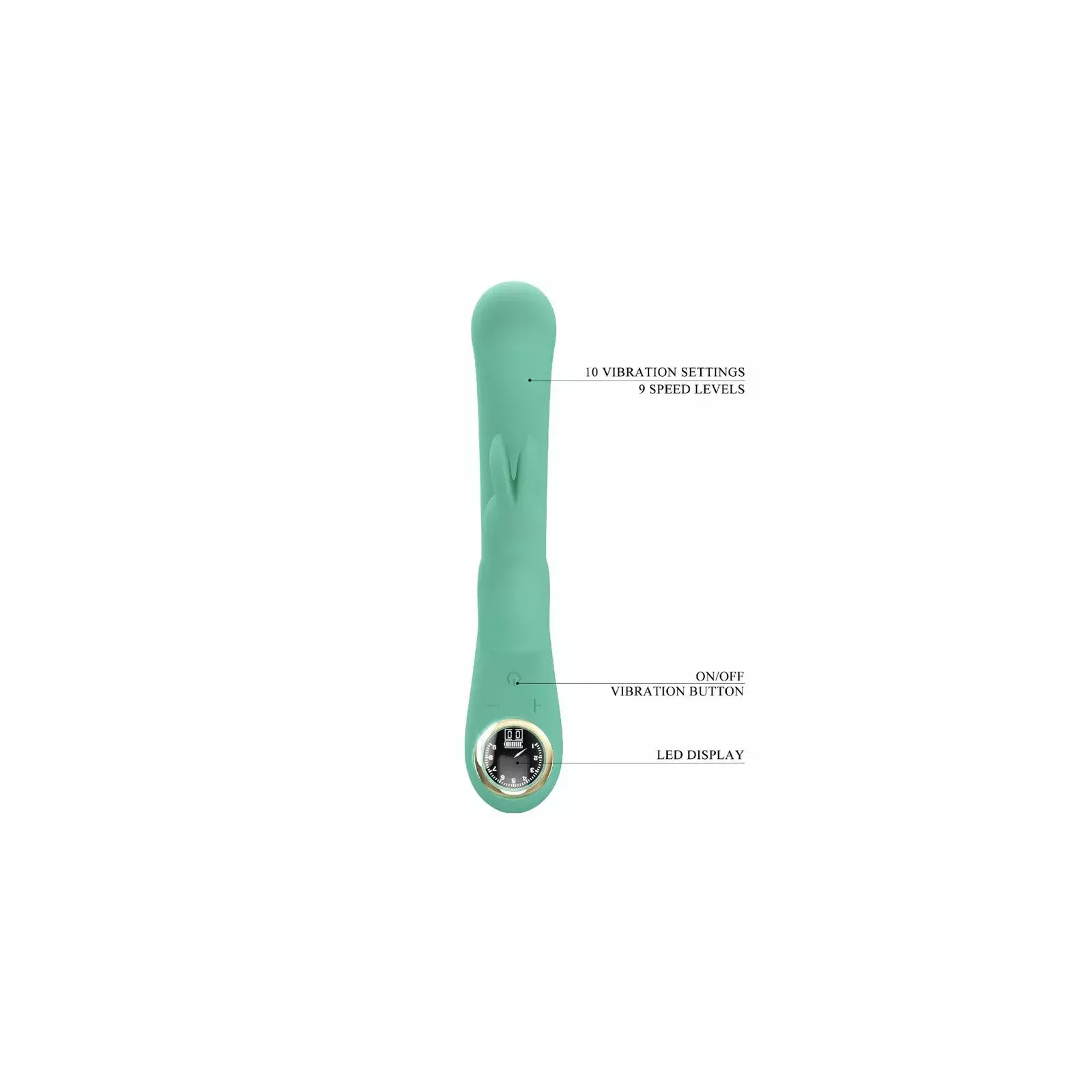 Rabbit Vibrator Pretty Love D-237396 Photo 8