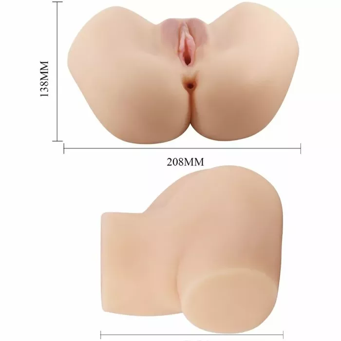 Realistic vagina and anus masturbator — crazy bull Hailey Photo 5