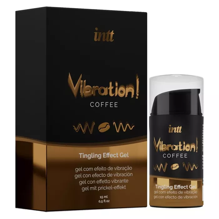 Intt Vibration! Coffee — stimulating intimate gel 15 ml Photo 3
