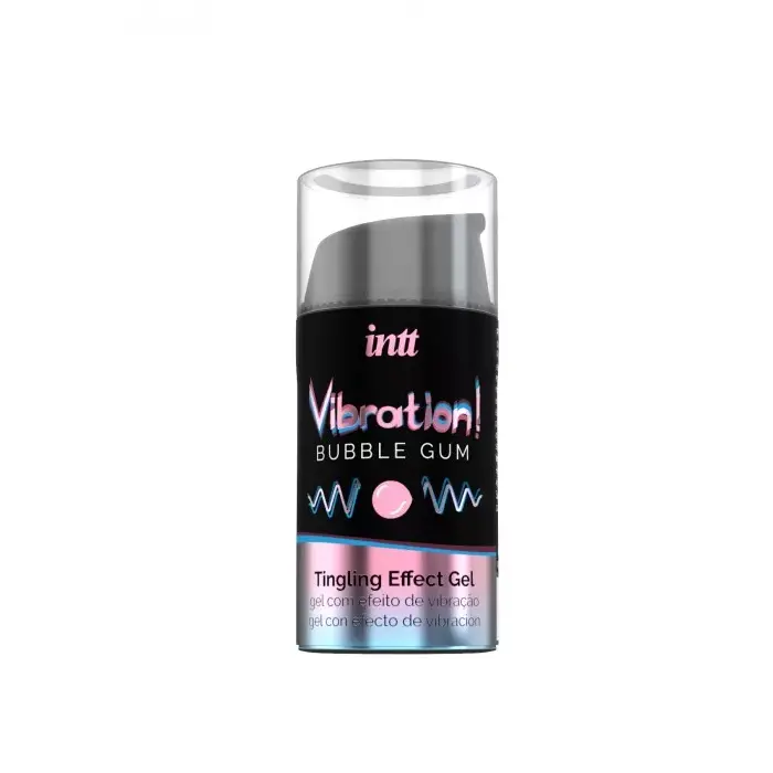intt Vibration! Bubble Gum 15 ml personal lubricant Photo 2