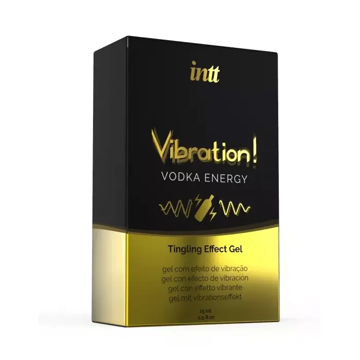 Intt Vibration! Vodka Drink Energy lubrikants, 15 ml Photo 2