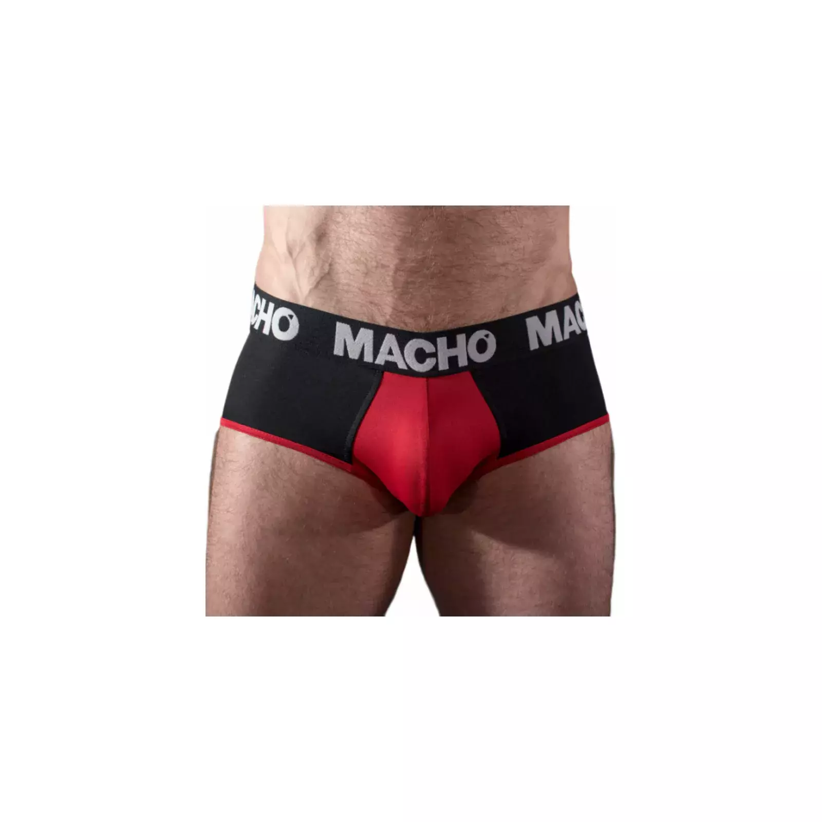 MACHO MS26N Slip Black/Red XL - Men's Underwear Photo 1