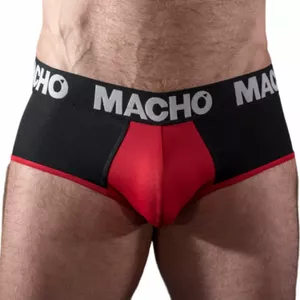MACHO MS26N Slip Black/Red XL - Comfortable Men's Underwear