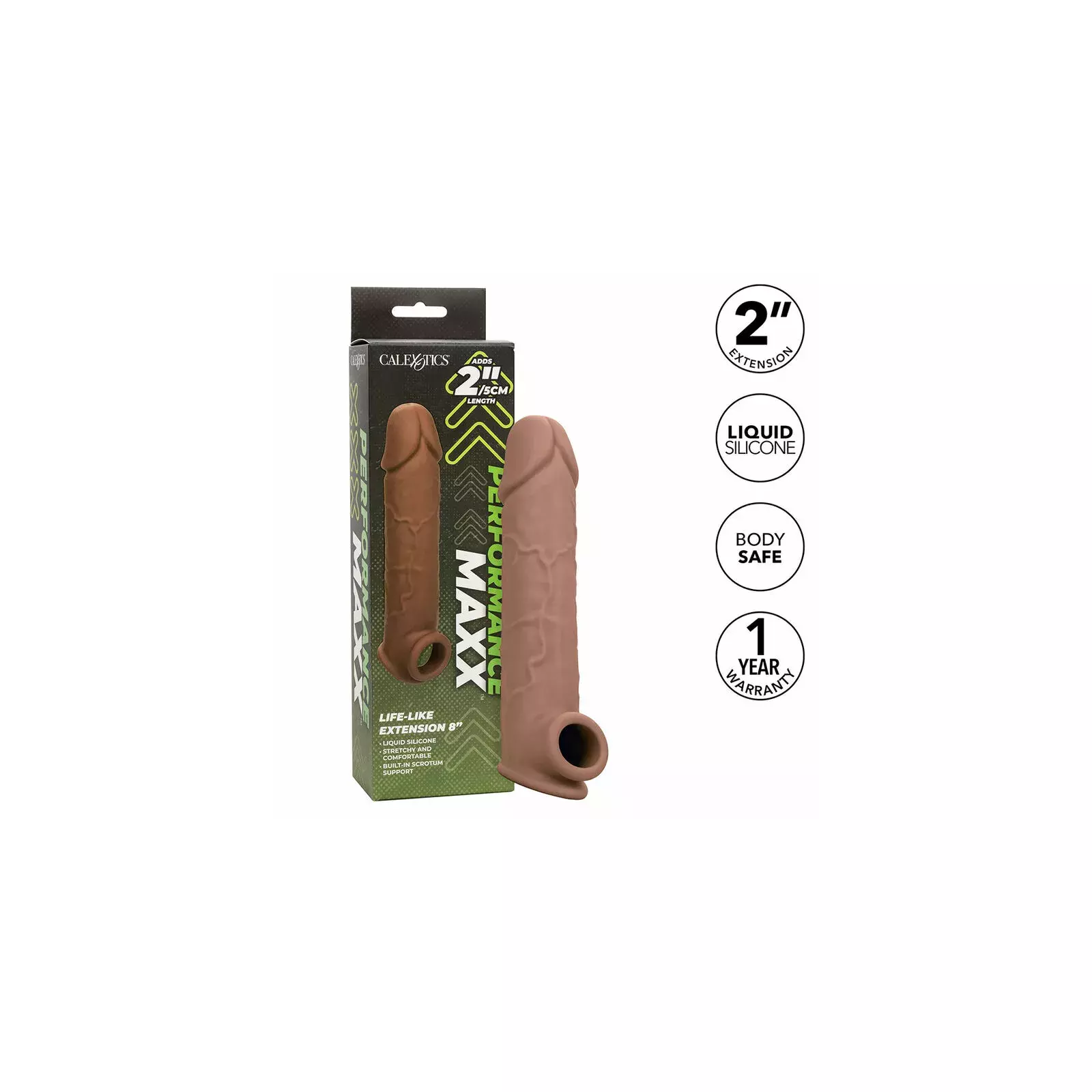 Penisa stiprinājums CalExotics PERFORMANCE MAXX LIFE-LIKE EXTENSION Photo 2