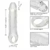 Penisa stiprinājums CalExotics PERFORMANCE MAXX CLEAR EXTENSION 7.5 Photo 8