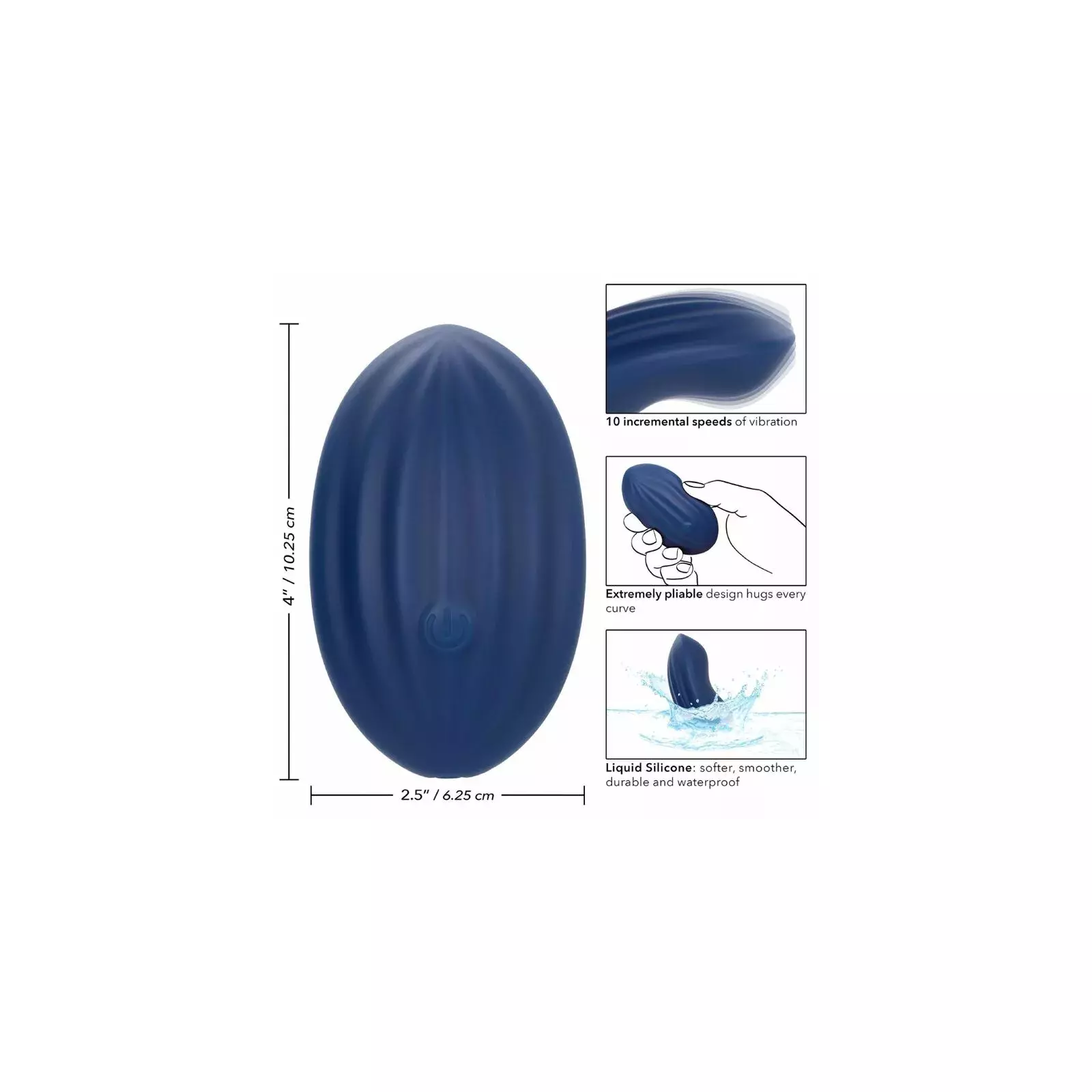 CalExotics Cashmere Velvet Curve Blue D-239241 Photo 11