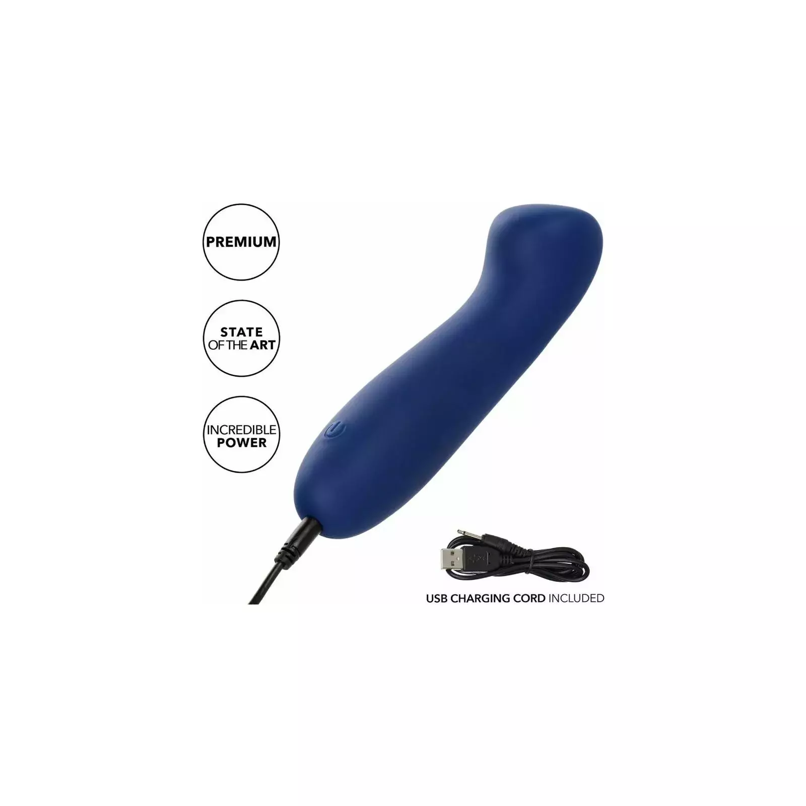Vibrators CalExotics Cashmere Satin G Blue Photo 8