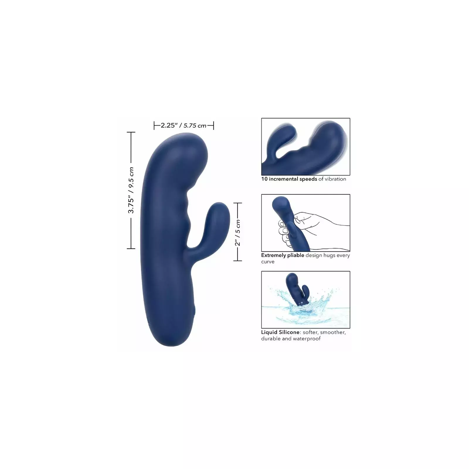 Vibrators CalExotics Cashmere Silk Duo Photo 9