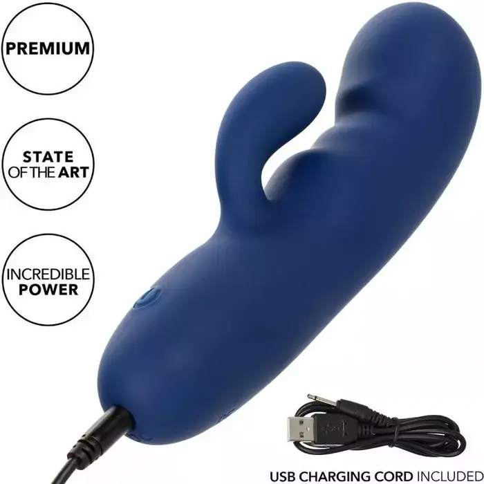CalExotics Cashmere Silk Duo Blue vibrators Photo 11