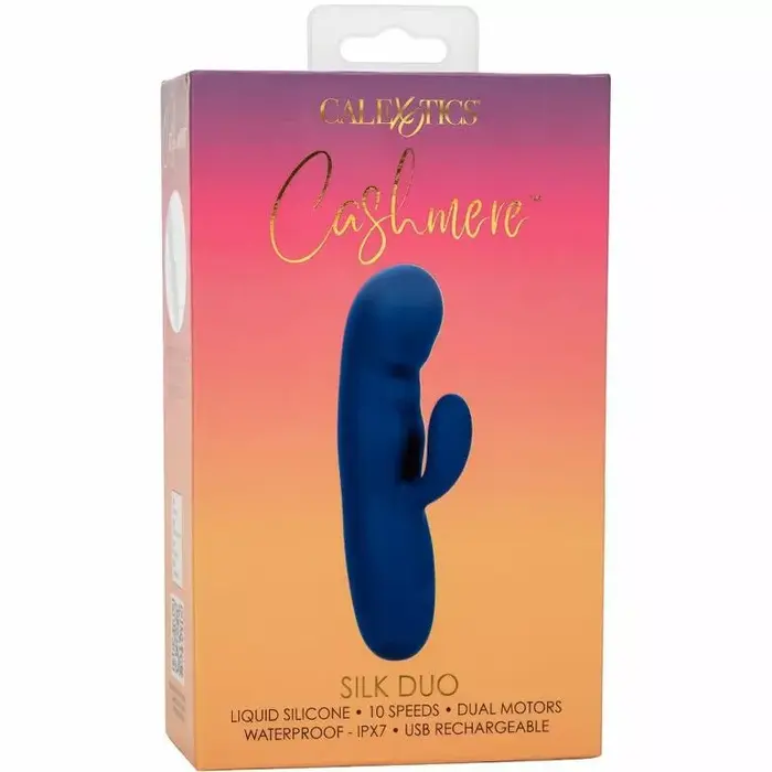 CalExotics Cashmere Silk Duo Blue vibrators Photo 12