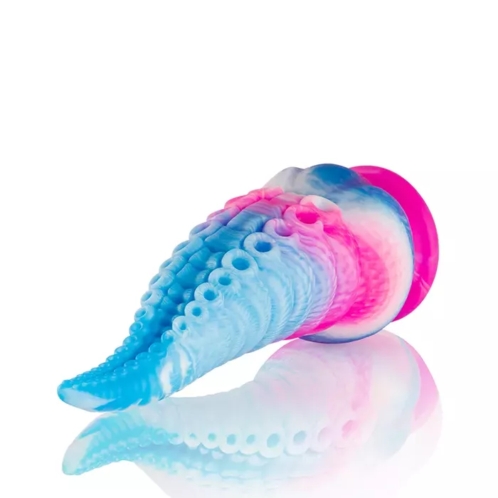 EPIC Phorcys Blue tentacle silicone dildo, small Photo 5